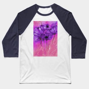 Poppy flowers Baseball T-Shirt